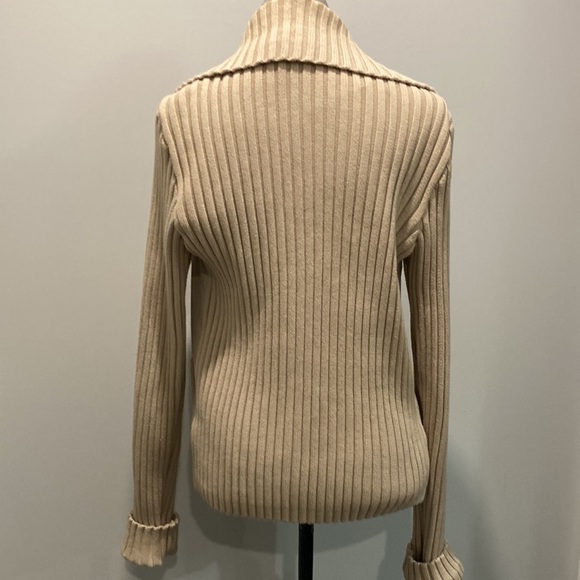 Lady Hathaway Tan Suede Jacket Medium - Picture 8 of 12